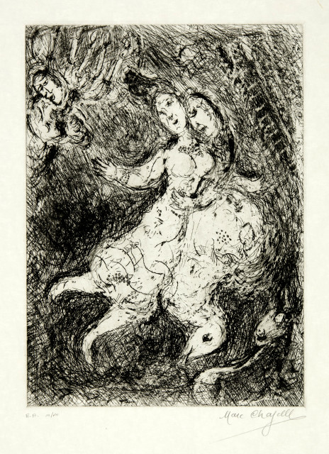 Marc Chagall : L'envolée, 1967
