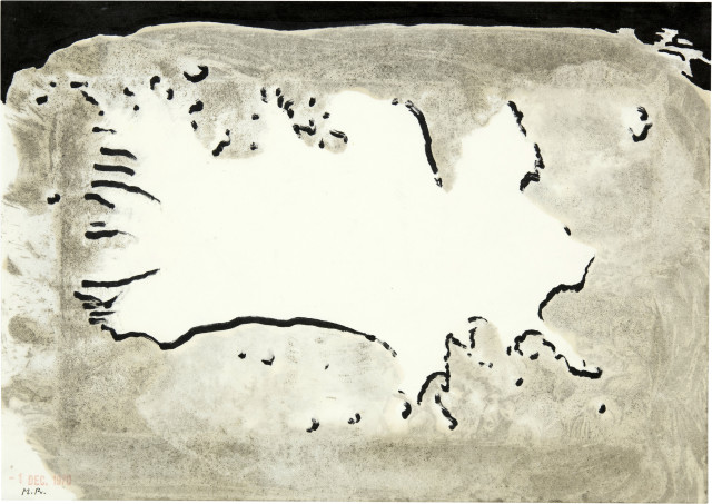 Markus Raetz : Ohne Titel, Amsterdam, 1 December 1970