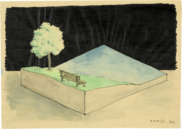 Markus Raetz : Beatenberg, 1971