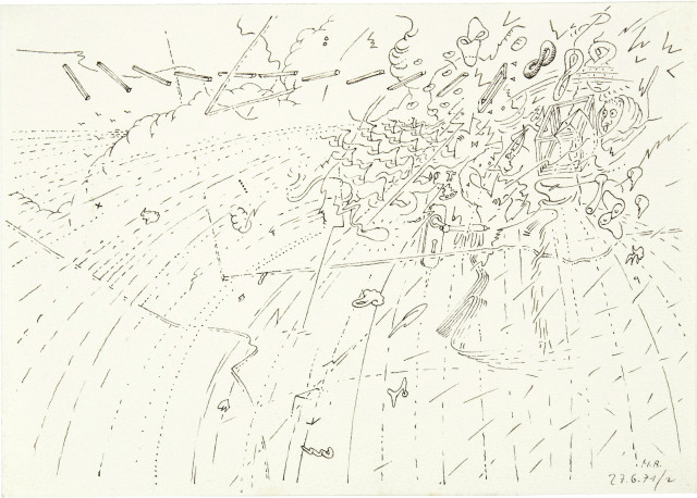 Markus Raetz : Ohne Titel, 27. Juni 1971 