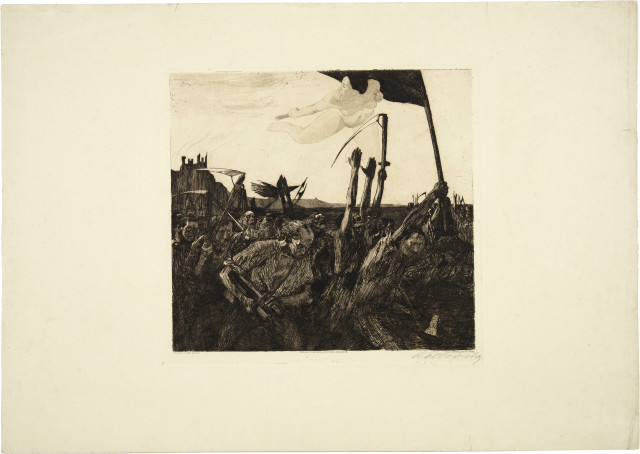 Käthe Kollwitz : Aufruhr, 1899, edition 1921
