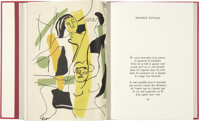 Fernand Léger  : André Frénaud. Source entière. , 1952