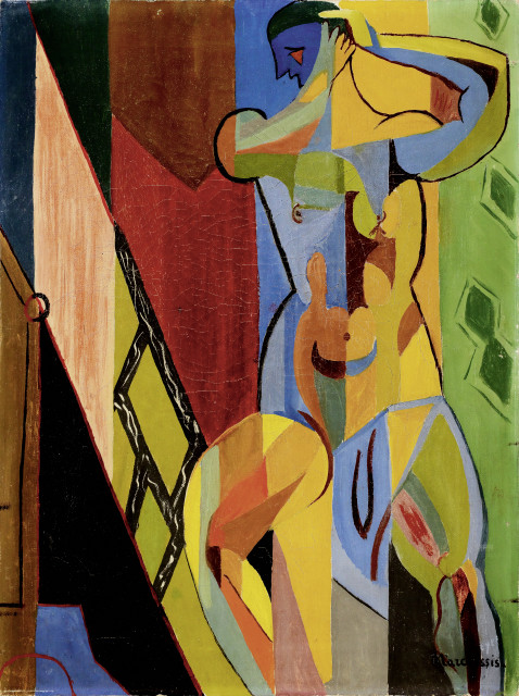 Louis Marcoussis  : Nu féminin , circa 1926