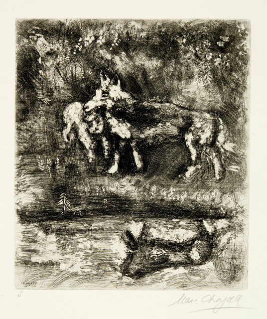 Marc Chagall  : Jean de La Fontaine. Fables , 1927-1930, published 1952