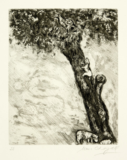 Marc Chagall  : Jean de La Fontaine. Fables , 1927-1930, published 1952