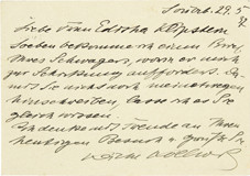 Käthe Kollwitz  : Korrespondenz an Felix und Editha Klipstein , 1937-1941