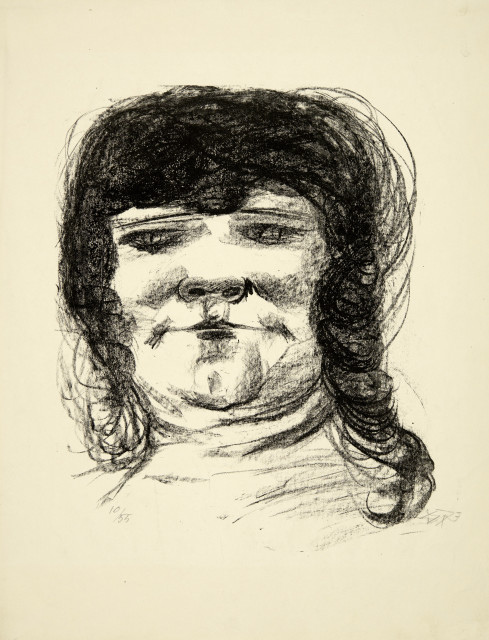 Otto Dix  : Manitschka , 1923 