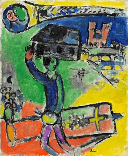 Marc Chagall : La maison du peintre, 1968