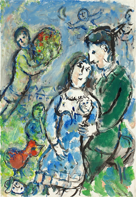 Marc Chagall : Tendresse, 1981