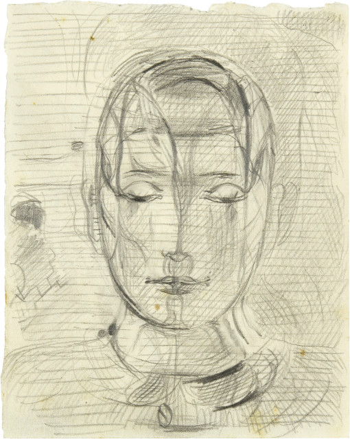 Otto Meyer-Amden : Knabenkopf, Around 1919