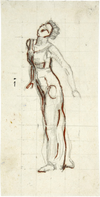 Ferdinand Hodler : Studie zu 'Blick ins Unendliche', Around 1913-1916