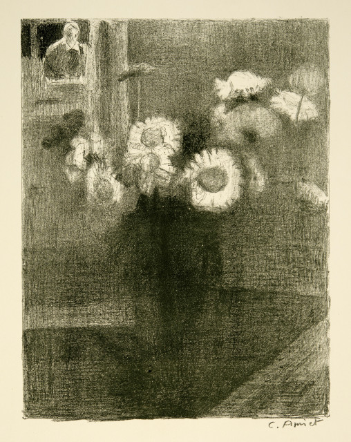 Cuno Amiet : Blumenstillleben, 1956