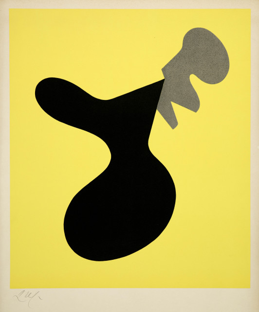 Hans Arp : Presque vase et fleur, 1955