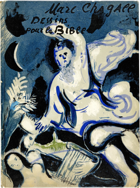 Marc Chagall  : Dessins pour la Bible. Verve, Nos. 37/38 , 1960