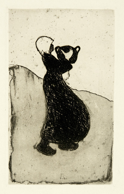 Cuno Amiet : Bretonisches Mädchen, 1883