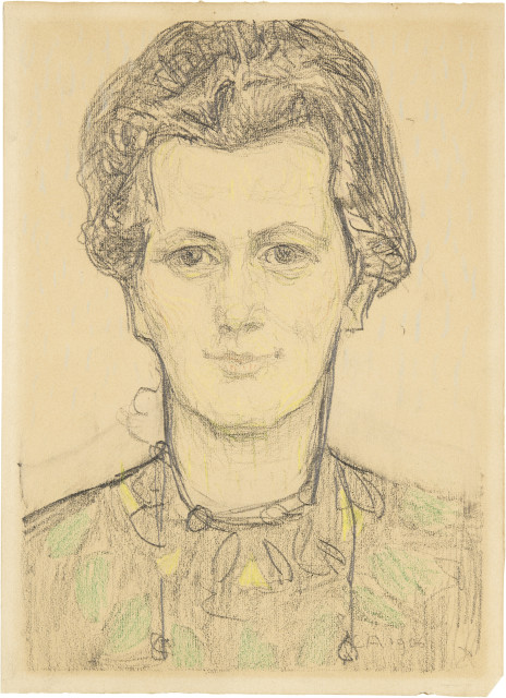 Cuno Amiet : Bildnis Anna Amiet, 1906