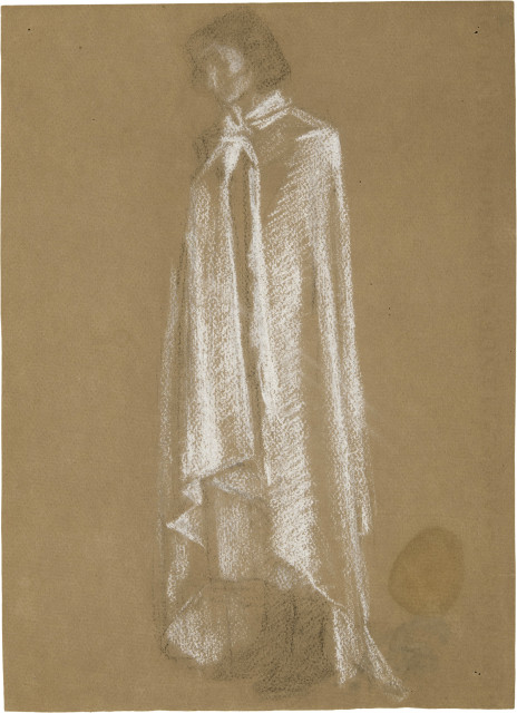 Augusto Giacometti : Figur mit Umhang,  
