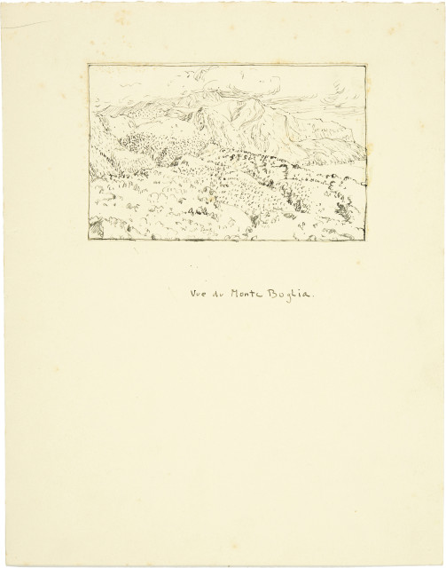 Giovanni Giacometti : Vue du Monte Boglia, 1907