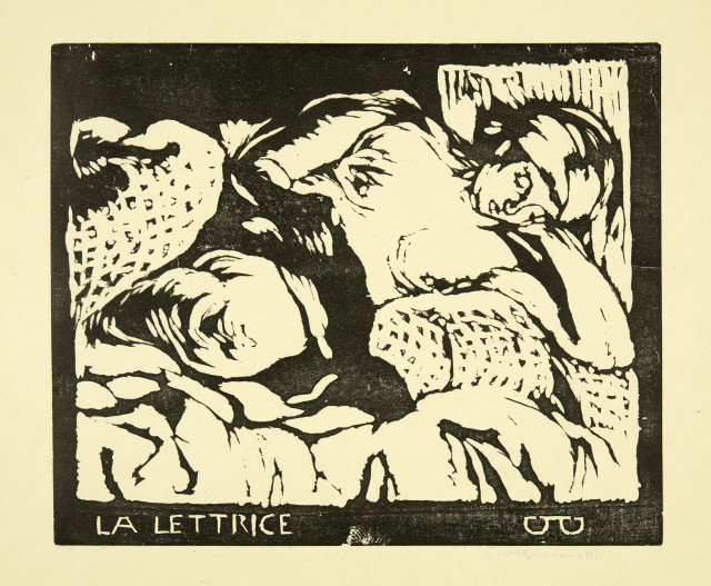 Giovanni Giacometti : La Lettrice, Around 1916-1918