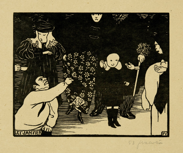 Félix Vallotton : Le 1er janvier, 1896