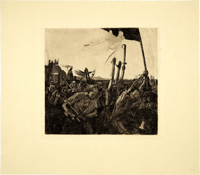 Käthe Kollwitz : Aufruhr, 1899 (edition 1946-1965)