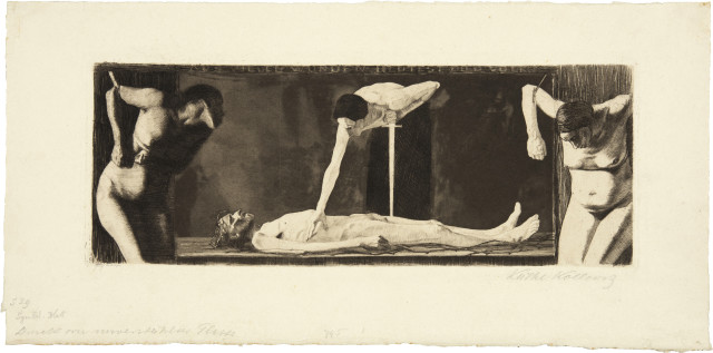Käthe Kollwitz : Aus vielen Wunden blutest du, o Volk, 1893-1897