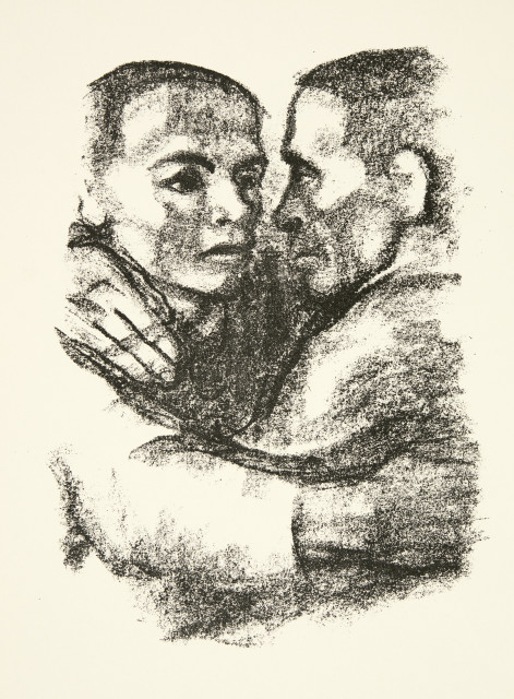 Käthe Kollwitz  : Verbrüderung , Vor Juli 1924 