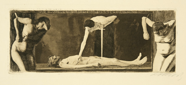 Käthe Kollwitz : Aus vielen Wunden blutest du, o Volk, Between 1893 and 1897