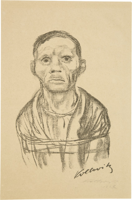 Käthe Kollwitz  : Der Gefesselte , 1928