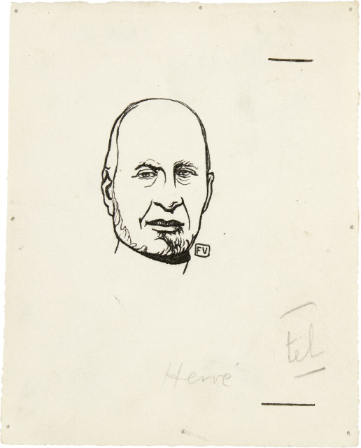 Félix Vallotton : Hervé, Around 1894