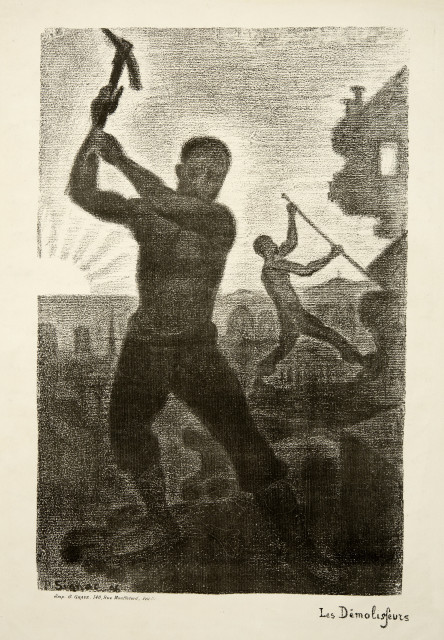 Paul Signac : Les Démolisseurs, 1896