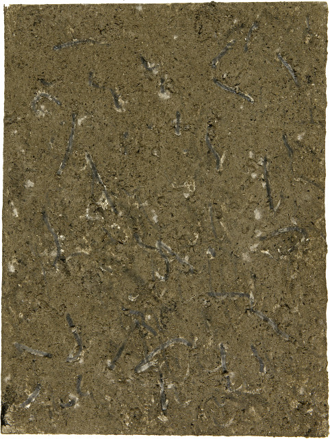 Günther Uecker : Aschebilder, 1987