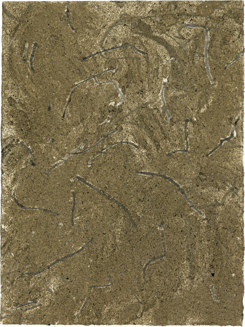 Günther Uecker : Aschebilder, 1987