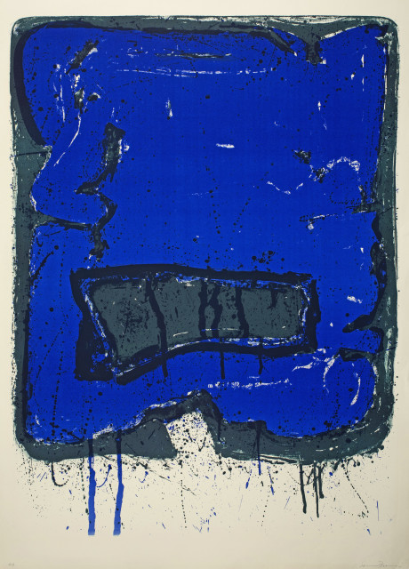 Sam Francis : Affiche Kunsthalle Bern, 1960