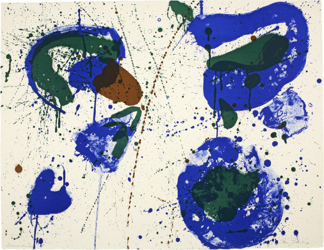 Sam Francis : Hurrah for the Red, White, and Blue, Variant ..., 1961