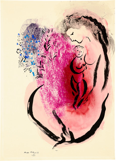 Marc Chagall  : Maternité , 1953