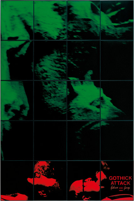 Gilbert & George : Gothick Attack, 1980