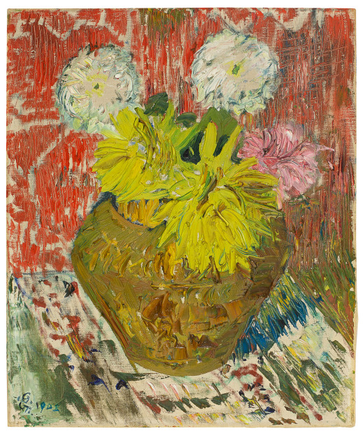 Giovanni Giacometti : Chrysanthemen, 1908