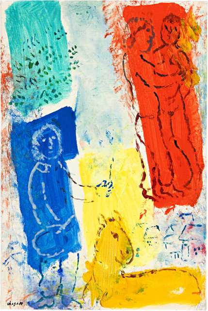 Marc Chagall : Le peintre et ses couleurs, circa 1977