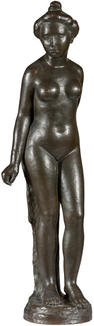 Aristide Maillol : Baigneuse debout, deuxième version, Before 1902, cast from 1907