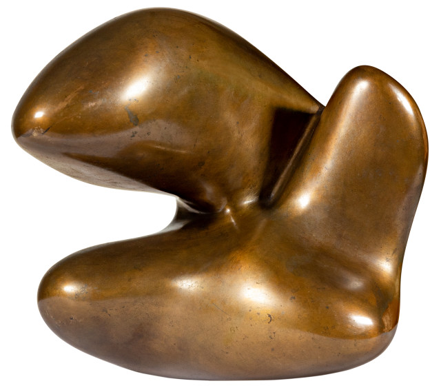 Hans Arp  : Konkrete Skulptur Mirr , 1936, Guss von 1972 