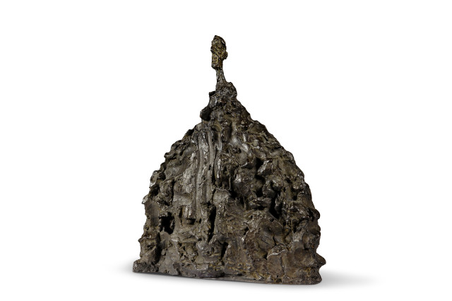 Alberto Giacometti  : Buste d'homme , 1956, cast from 2006