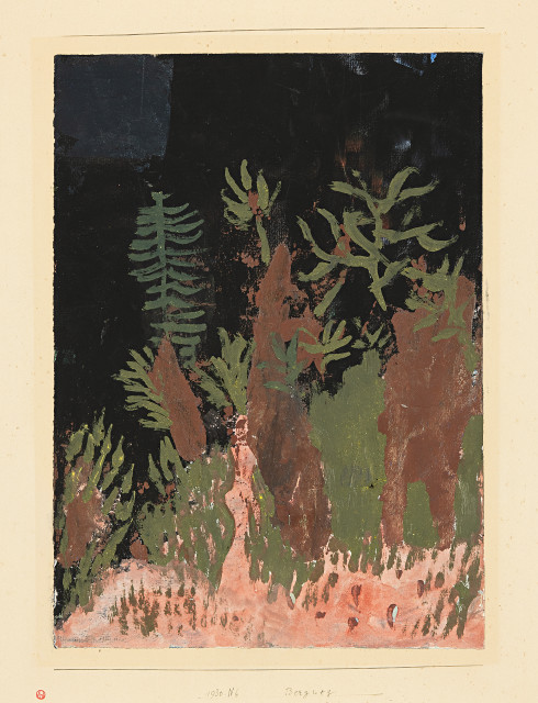 Paul Klee  : Bergweg , 1930 - work number 1930.46 (N 6)