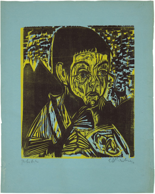 Ernst Ludwig Kirchner : Martin Monsch, September 1919
