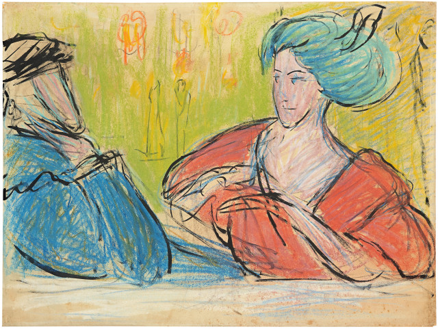 Marianne von Werefkin  : Gespräch , Circa 1909-12
