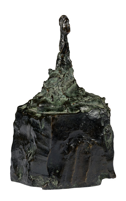 Alberto Giacometti : Petit buste sur socle (Rol-Tanguy), circa 1946, cast from 1967-1968