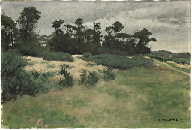 Félix Vallotton  : Temps gris, Varengeville , 1904