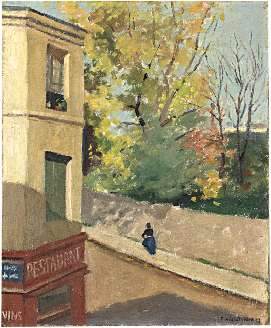 Félix Vallotton : La Rue des Belles-Feuilles vue de ma fenê..., 1903
