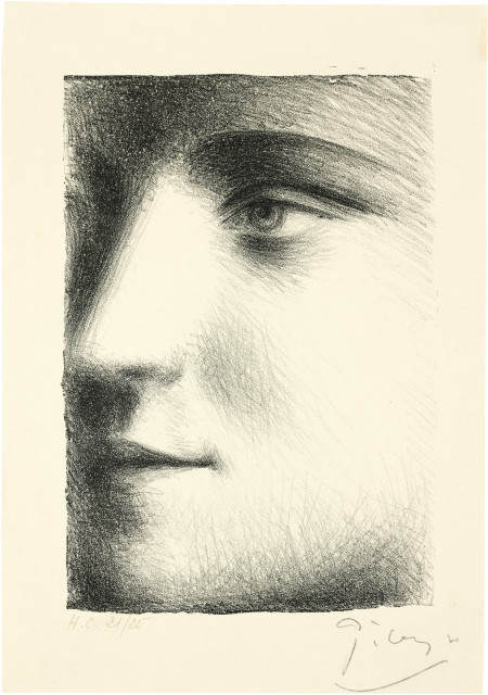 Pablo Picasso  : Visage de Marie-Thérèse , 1928