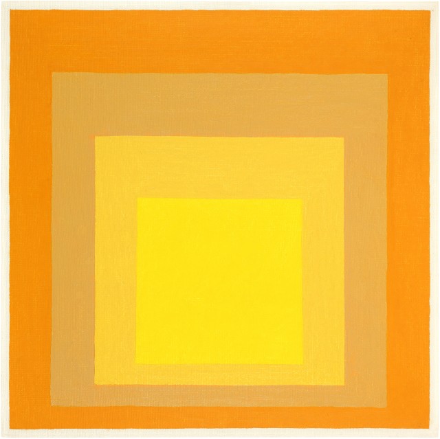 Josef Albers : Study for Homage to the Square: Joy, 1963 